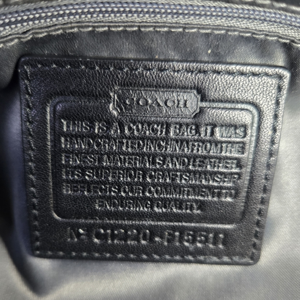 Coach Black Signature Crossbody Bag - Picture 10 of 16